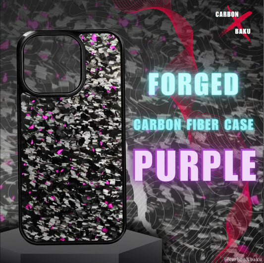 Iphone Forged Carbon FIber Case | Purple